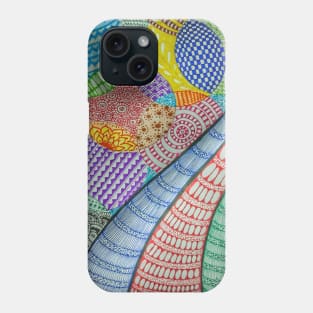 Zentangle art D:1 Phone Case