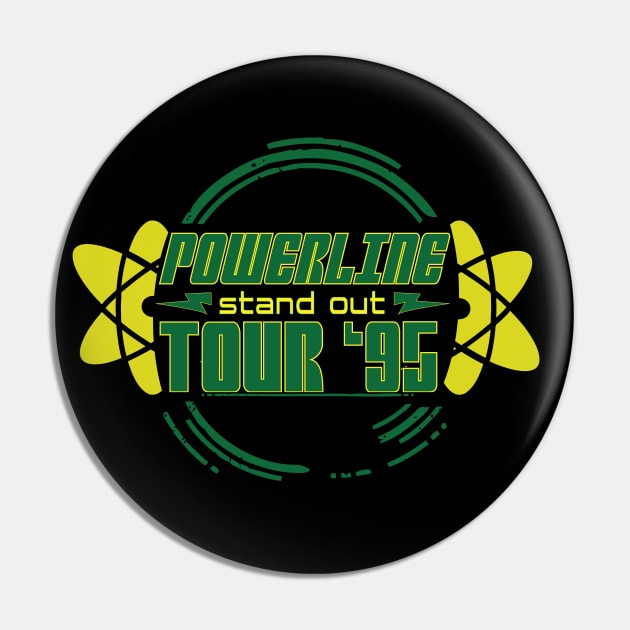 Stand Out Tour '95 Pin by GarBear Designs