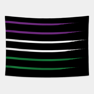 Suffragette Flag Colours UK Tapestry