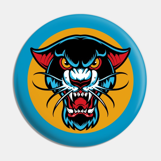 panther Pin by Future Vision Studio