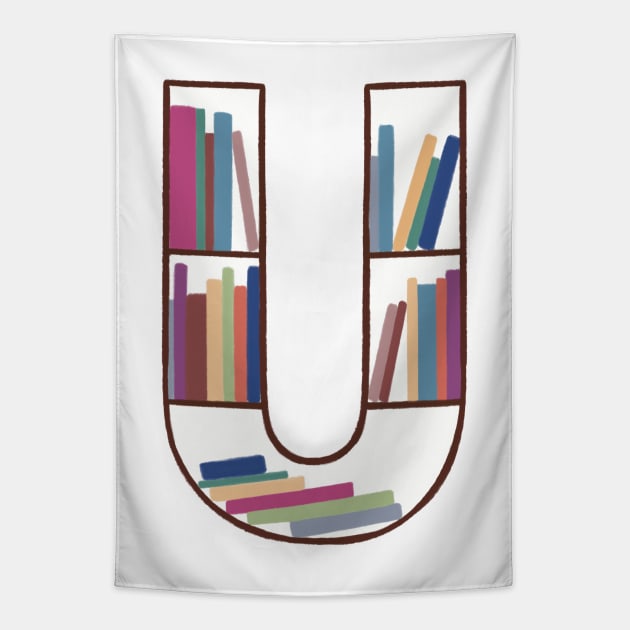 U Bookcase Tapestry by SRSigs