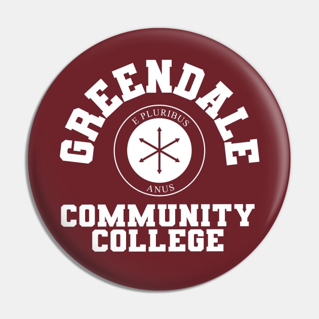 Community College Pin by RetroFreak