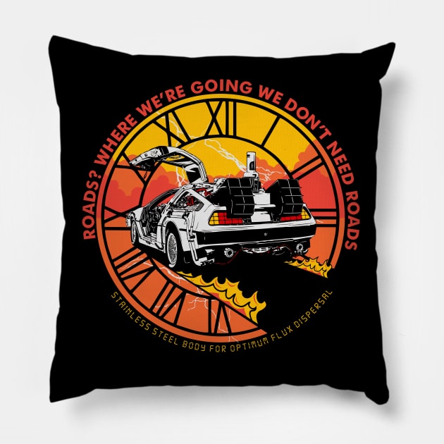 Back to the Future Pillow by EdSan Designs