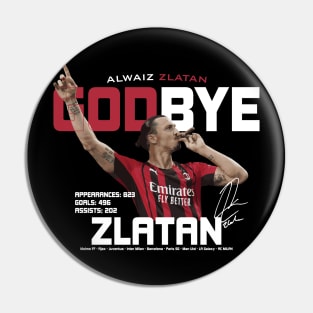 Alwaiz Zlatan Godbye Zlatan Pin