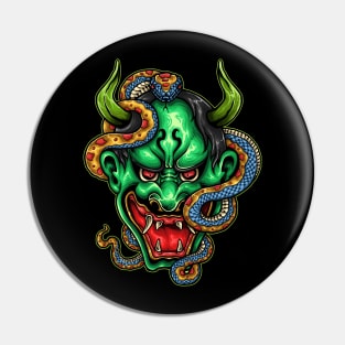 Horror face Pin