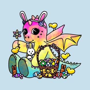 Pansexual Easter Dragon T-Shirt