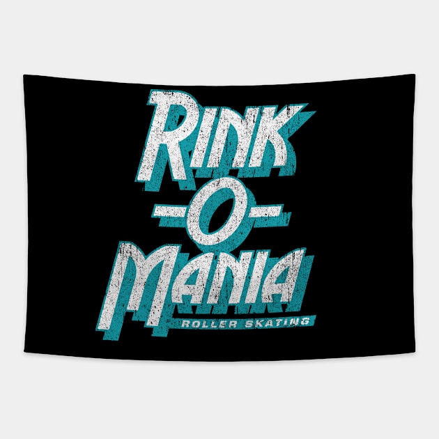 Rink O Mania (Stranger Things) Tapestry by huckblade