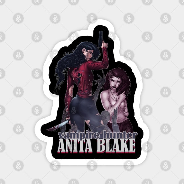 anita blake Magnet by HocheolRyu