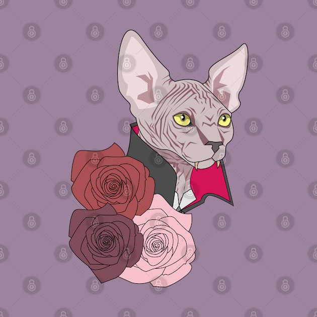 Spooky Sphynx by OzzieTheMongrel