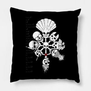 head Skelton for everyone suitable for tshirt sweatshirt sweaters and hoodies Pillow