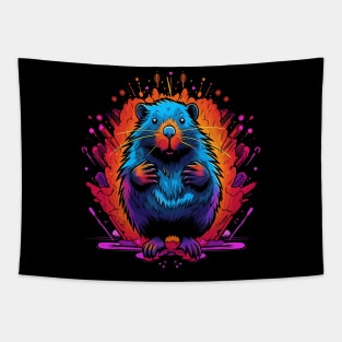 Nutria Valentine Day Tapestry