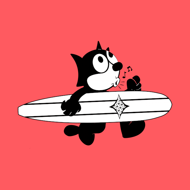 Surf Cat by HR411design