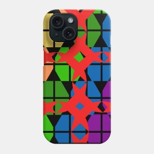 Unexpected interplay of color Phone Case