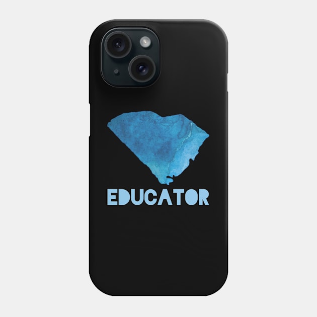South Carolina Educator Phone Case by designed2teach