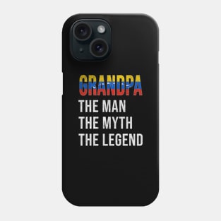 Grand Father Venezuelan Grandpa The Man The Myth The Legend - Gift for Venezuelan Dad With Roots From  Venezuela Phone Case