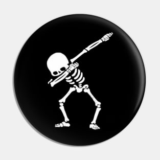 Dab Hip Hop Skull Dabbing Skeleton Dab Hip Hop Skull Pin