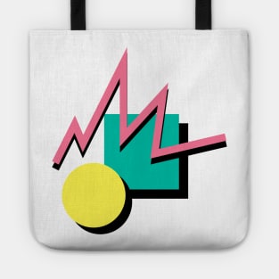 Retro 90s Aesthetic Vaporwave Pattern Tote