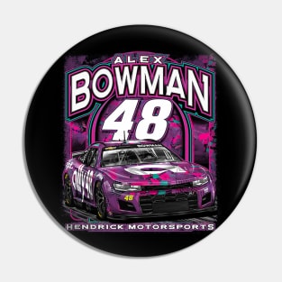 Alex Bowman Purple Car Pin