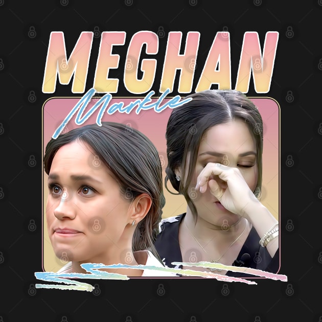 Meghan Markle / Retro Fan Art by DankFutura