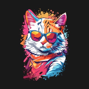 Sunglasses cat T-Shirt