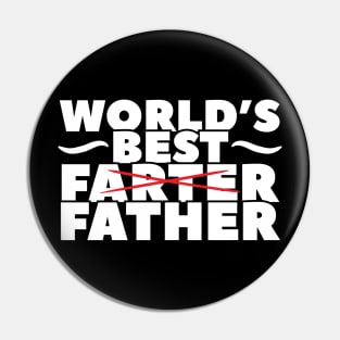 World's Best Father Pin