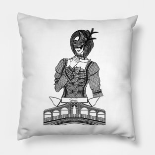 Rialto Bridge Pillow