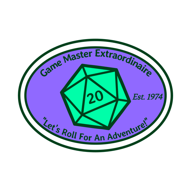 Game Master Extraordinaire Logo 3 by RD Doodles