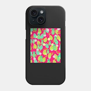 Tropical and fruity in pink Phone Case