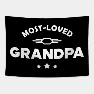 Grandpa - Most loved grandpa Tapestry