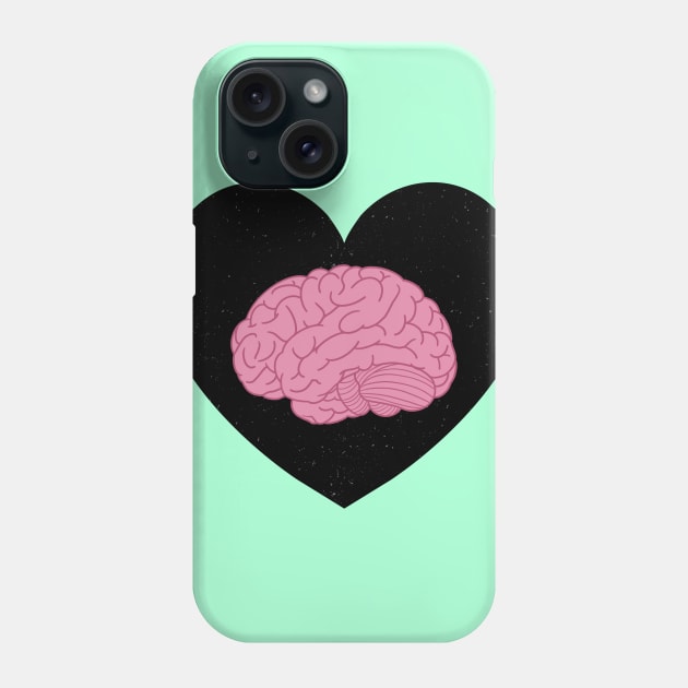 Mental Health Awareness Love Phone Case by Mertalou