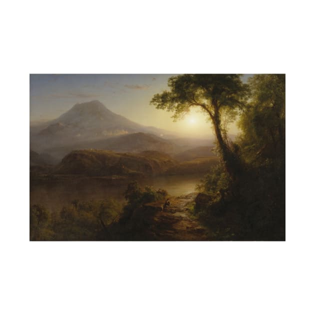 Tropical Scenery by Frederic Edwin Church by Classic Art Stall