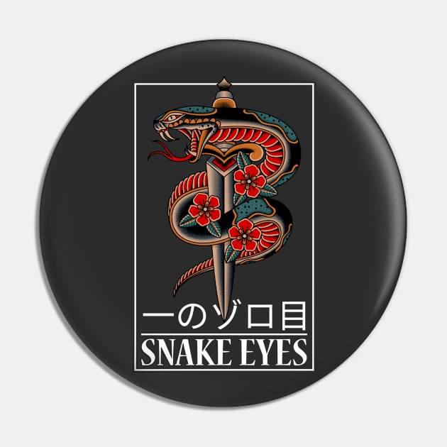 Snake Eyes Pin by OFM