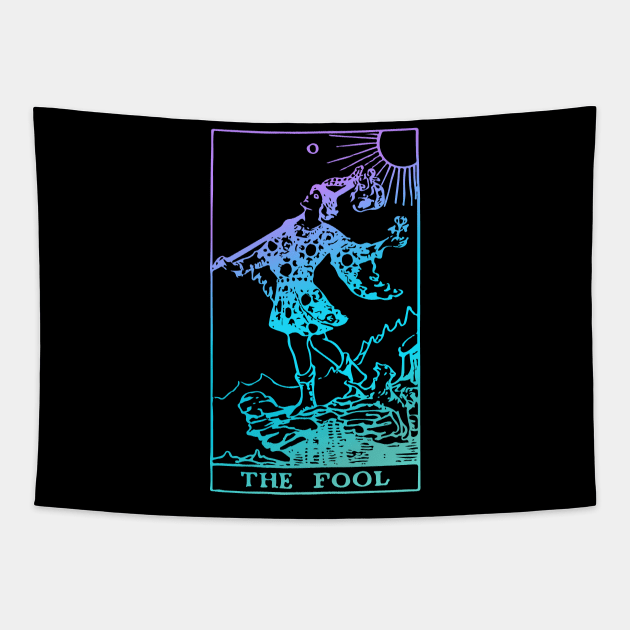 The Fool Tarot Card Tapestry by srojas26