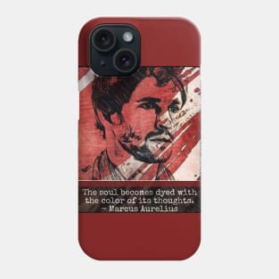 Will Graham - Stained Soul Stoic Quote Phone Case