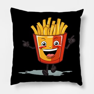 kawaii french fries T-Shirt cute potatofood Pillow