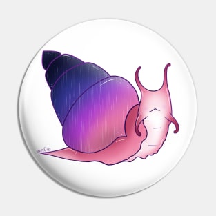 Genderfluid Pride Snail Pin