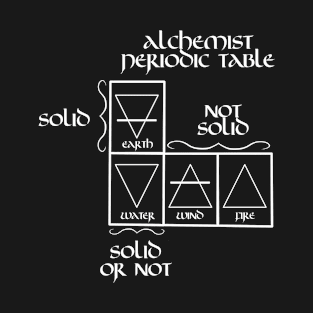 Alchemist Elemental Periodic Table T-Shirt