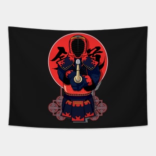 Red Kendo Tapestry