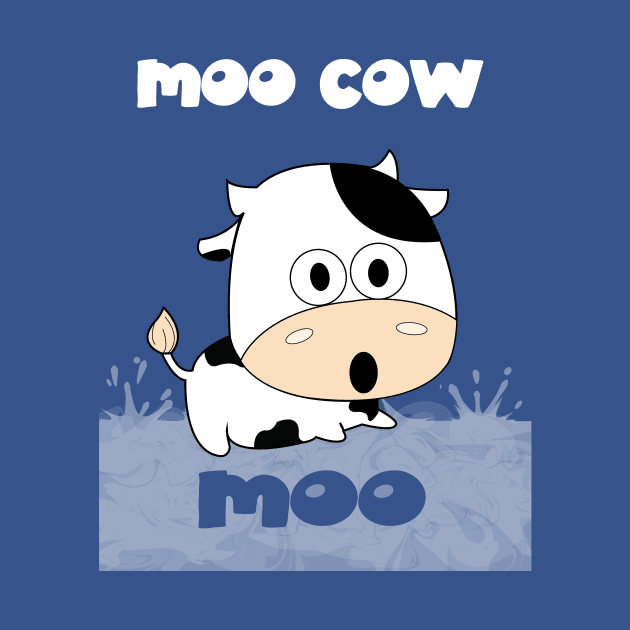 Moo Cow Moo by TailoredTees