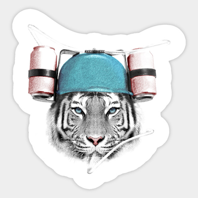 Cool White Tiger By 24julien
