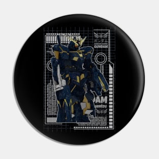 RX-0［N］ Unicorn Gundam 02 Banshee Norn Pin