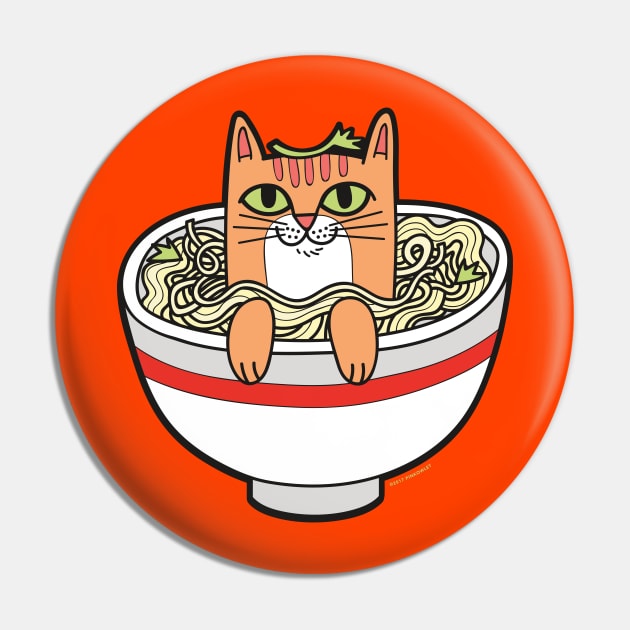 Pho Cat Pin by pinkowlet