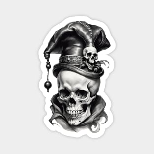 Jester Skull 1 Magnet