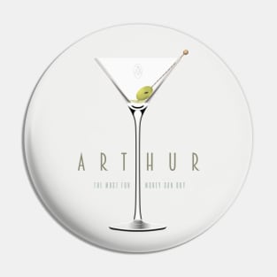 Arthur - Alternative Movie Poster Pin
