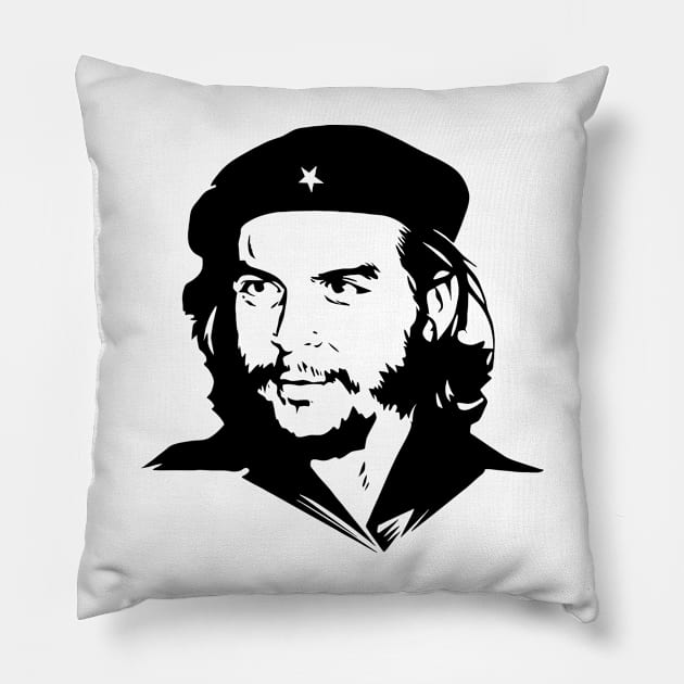 Che Guevara Rebel Cuban Guerrilla Revolution T-Shirt Pillow by HiDearPrint