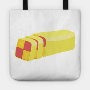 battenberg cake Tote