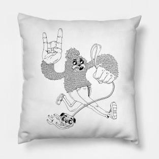 Yeti&Pug2 Pillow