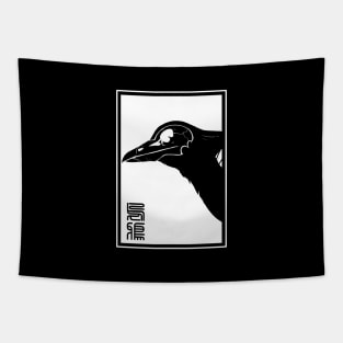 Raven Skull Tapestry