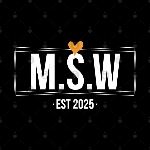 msw est 2025 by Pharmacy Tech Gifts