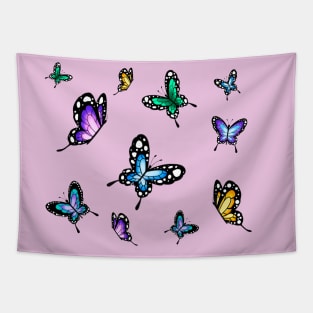 Flying Butterfly Pattern Tapestry